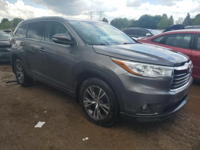 5TDJKRFH5GS297404 - 2016 TOYOTA HIGHLANDER XLE GRAY photo 4