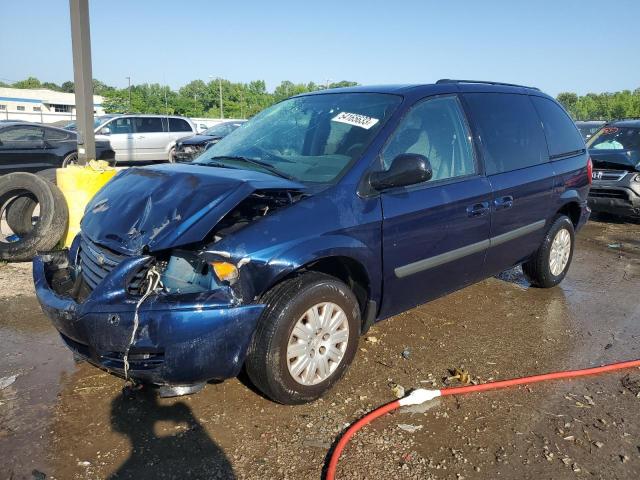 1C4GP45R45B228412 - 2005 CHRYSLER TOWN & COU ლურჯი ფოტო 1