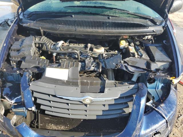1C4GP45R45B228412 - 2005 CHRYSLER TOWN & COU ლურჯი ფოტო 11