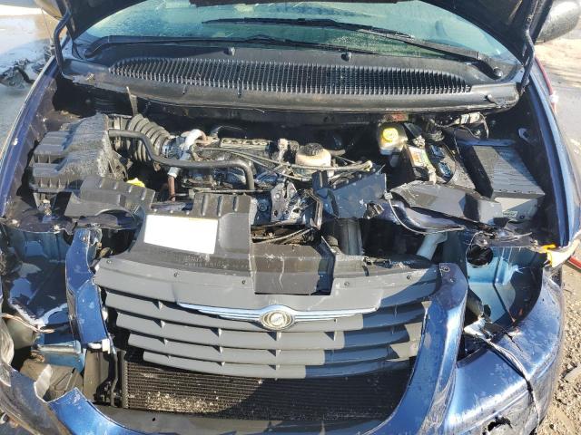 1C4GP45R45B228412 - 2005 CHRYSLER TOWN & COU BLUE photo 11