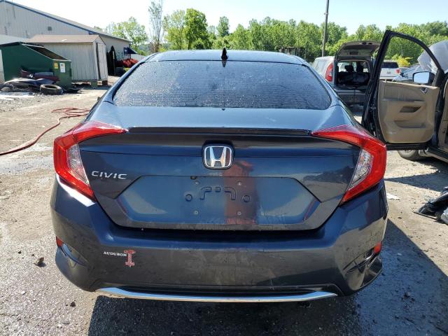 19XFC1F37KE008387 - 2019 HONDA CIVIC EX BLUE photo 6