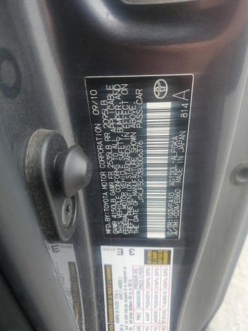 JTKJF5C73B3006376 - 2011 TOYOTA SCION TC 银色 照片 12