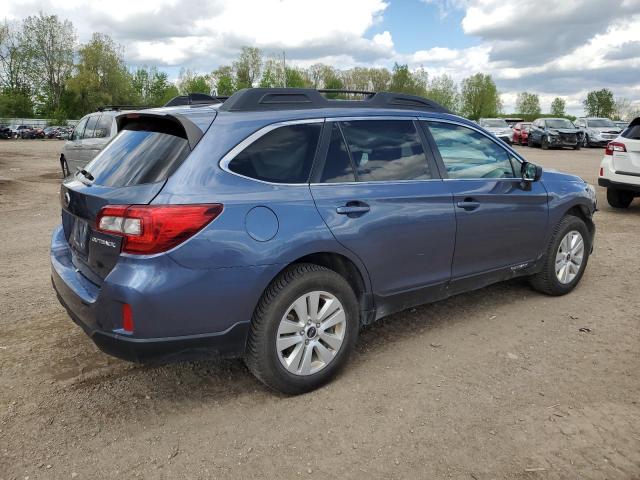 4S4BSBCC2G3214304 - 2016 SUBARU OUTBACK 2.5I PREMIUM BLUE photo 3