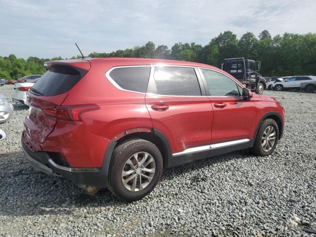 5NMS23AD3KH133201 - 2019 HYUNDAI SANTA FE SE RED photo 3