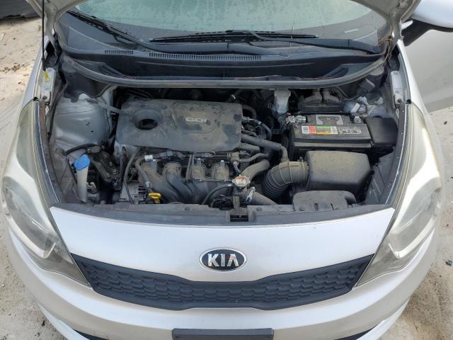 KNADM4A30H6015268 - 2017 KIA RIO LX SILVER photo 11