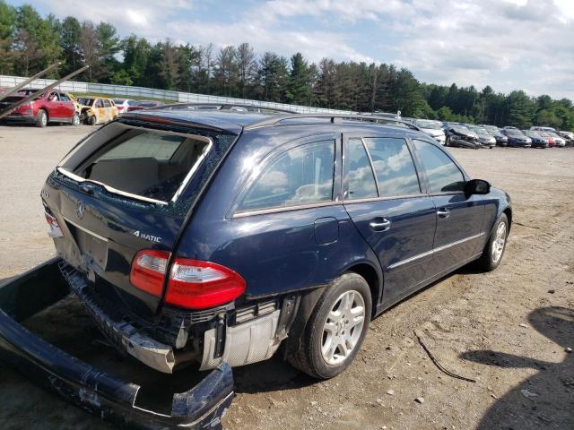 WDBUH82J84X162856 - 2004 MERCEDES-BENZ E 320 4MATIC BLUE photo 4