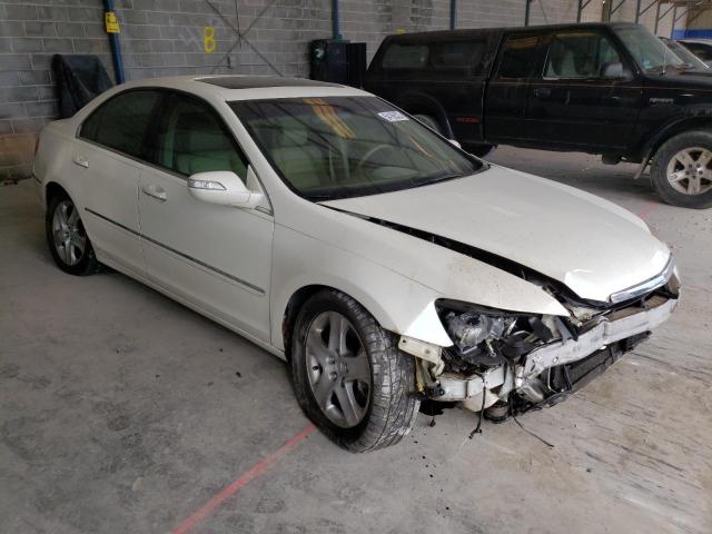 JH4KB16658C004607 - 2008 ACURA RL WHITE photo 4