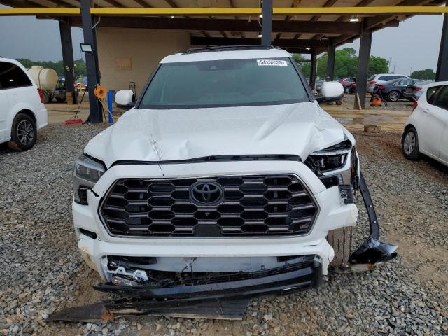 7SVAAABA3RX043013 - 2024 TOYOTA SEQUOIA SR5 WHITE photo 5