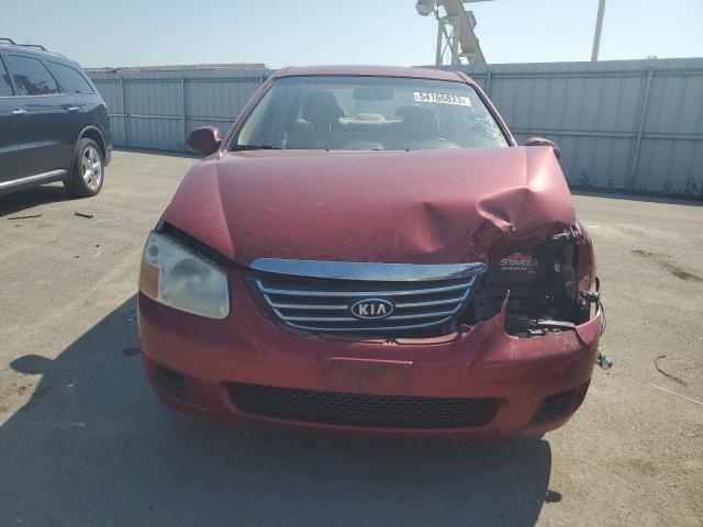 KNAFE121685554372 - 2008 KIA SPECTRA EX RED photo 5