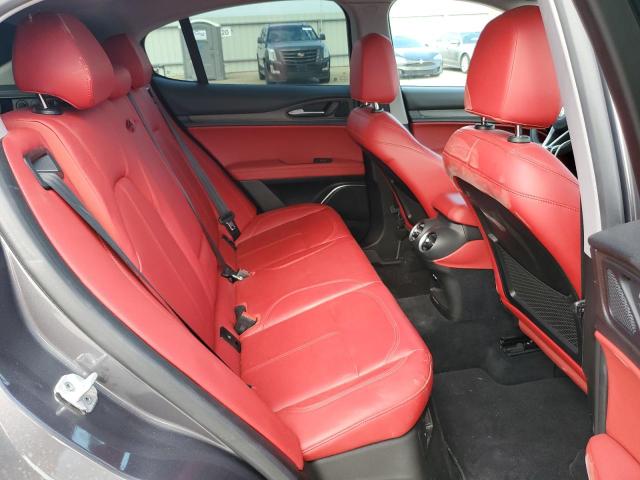 ZASPAKBNXK7C50525 - 2019 ALFA ROMEO STELVIO TI GRAY photo 10