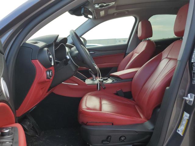 ZASPAKBNXK7C50525 - 2019 ALFA ROMEO STELVIO TI GRAY photo 7