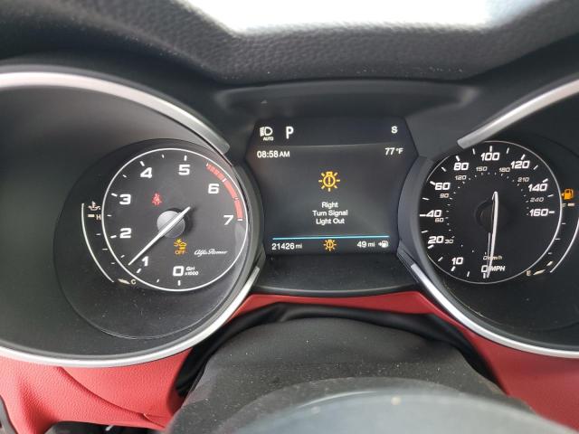 ZASPAKBNXK7C50525 - 2019 ALFA ROMEO STELVIO TI GRAY photo 9