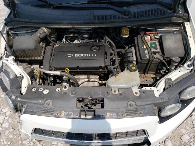 1G1JA6SH6D4119539 - 2013 CHEVROLET SONIC LS 白色 照片 11