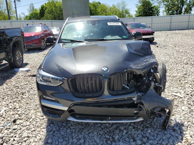 5UXTR7C5XKLE93448 - 2019 BMW X3 SDRIVE30I GRAY photo 5