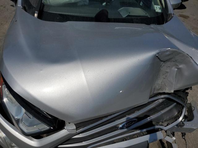 MAJ3S2GE1KC303770 - 2019 FORD ECOSPORT SE Srebrny zdjęcie 12