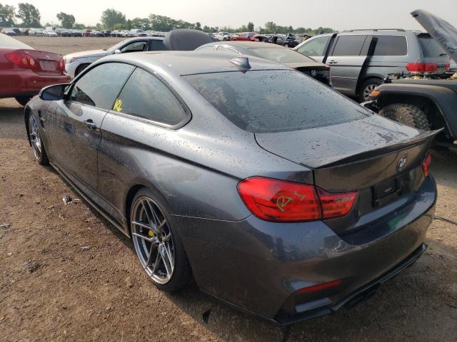 WBS3R9C52GK338960 - 2016 BMW M4 GRAY photo 2