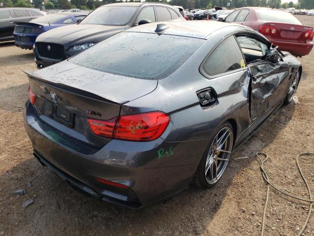 WBS3R9C52GK338960 - 2016 BMW M4 GRAY photo 3