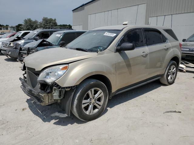 2GNALBEC1B1260870 - 2011 CHEVROLET EQUINOX LS TAN photo 1