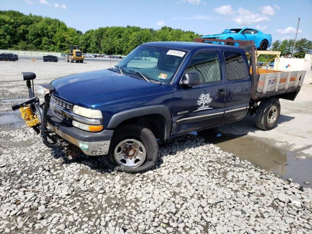 1GCGK29U52Z311755 - 2002 CHEVROLET SILVERADO K2500 BLUE photo 1