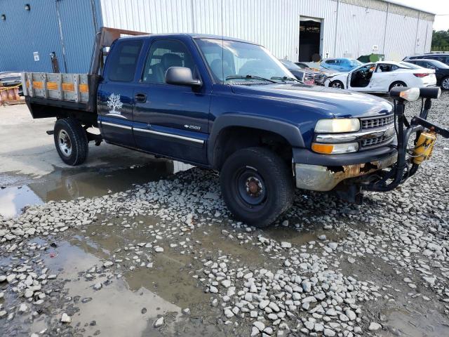 1GCGK29U52Z311755 - 2002 CHEVROLET SILVERADO K2500 BLUE photo 4