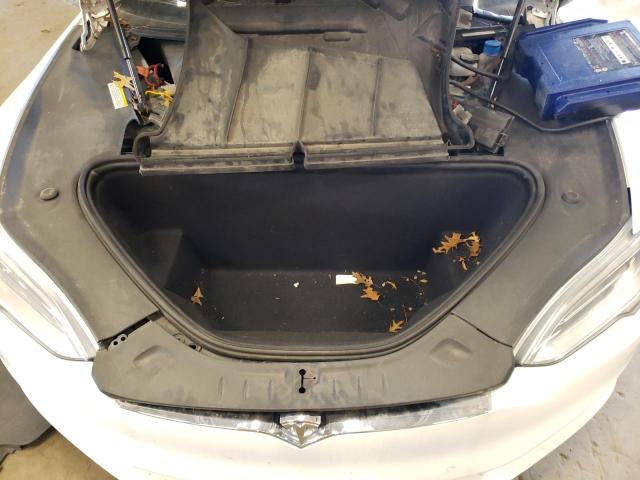 5YJSA1E28GF149743 - 2016 TESLA MODEL S თეთრი ფოტო 12