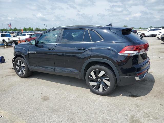 1V2JE2CA8RC256547 - 2024 VOLKSWAGEN ATLAS CROS SE BLACK photo 2