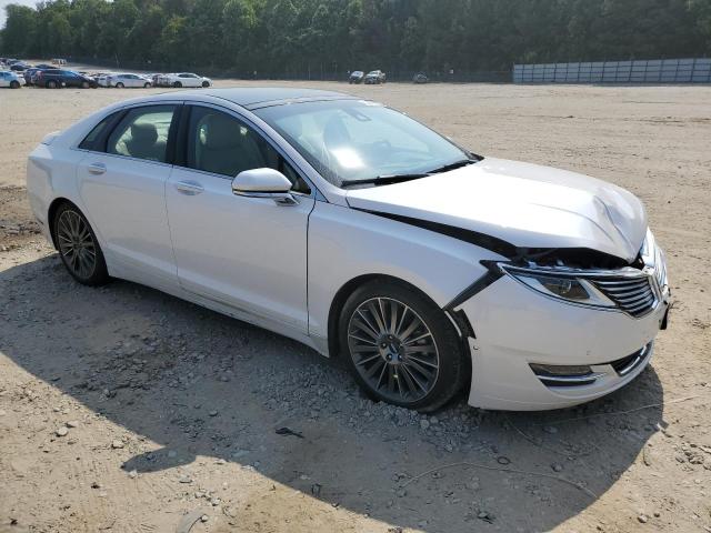 3LN6L2LUXER825848 - 2014 LINCOLN MKZ HYBRID WHITE photo 4