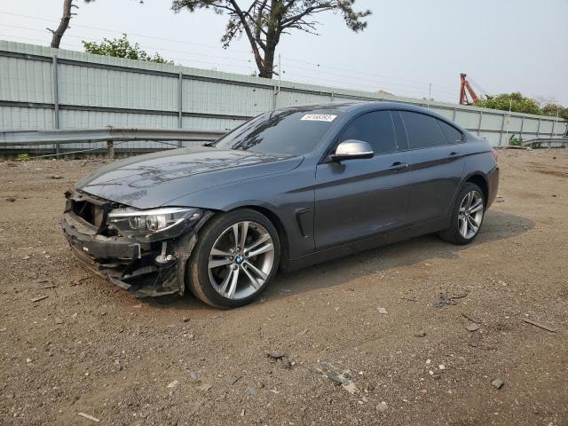 WBA4J3C58JBG94840 - 2018 BMW 430XI GRAN COUPE GRAY photo 1