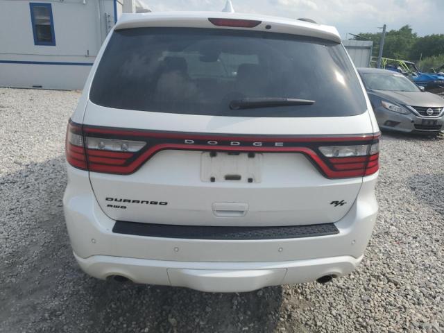 1C4SDJCT1HC950936 - 2017 DODGE DURANGO RT R/T WHITE photo 6