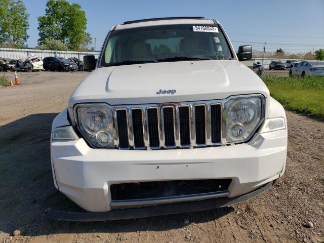 1J8GN58K69W525411 - 2009 JEEP LIBERTY LIMITED WHITE photo 5