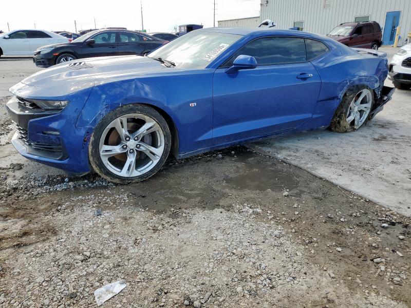 1G1FH1R77K0116980 - 2019 CHEVROLET CAMARO SS BLUE photo 1