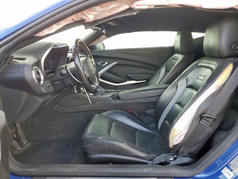 1G1FH1R77K0116980 - 2019 CHEVROLET CAMARO SS BLUE photo 7