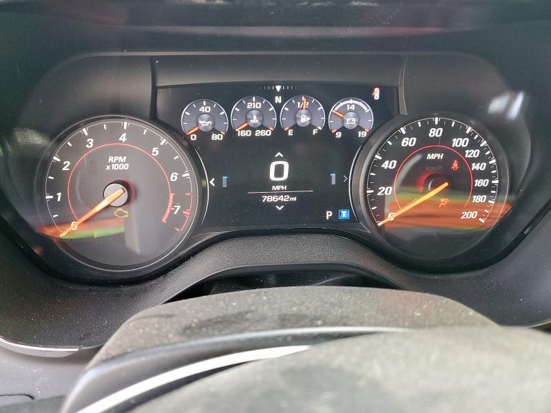 1G1FH1R77K0116980 - 2019 CHEVROLET CAMARO SS BLUE photo 9