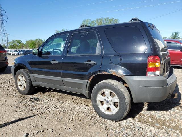 1FMYU93157KB25621 - 2007 FORD ESCAPE XLT BLACK photo 2