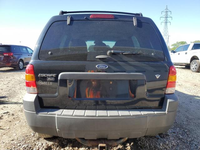 1FMYU93157KB25621 - 2007 FORD ESCAPE XLT BLACK photo 6