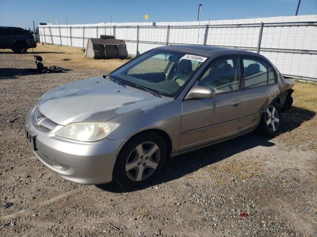 2HGES26845H543655 - 2005 HONDA CIVIC EX BEIGE photo 1