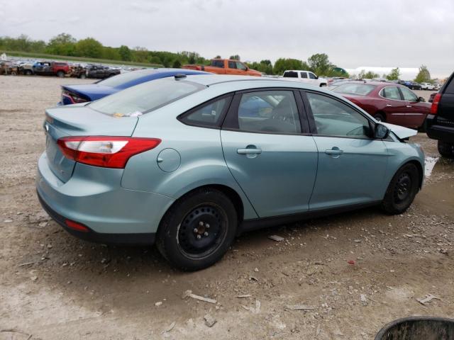1FAHP3F25CL361001 - 2012 FORD FOCUS SE TURQUOISE photo 3