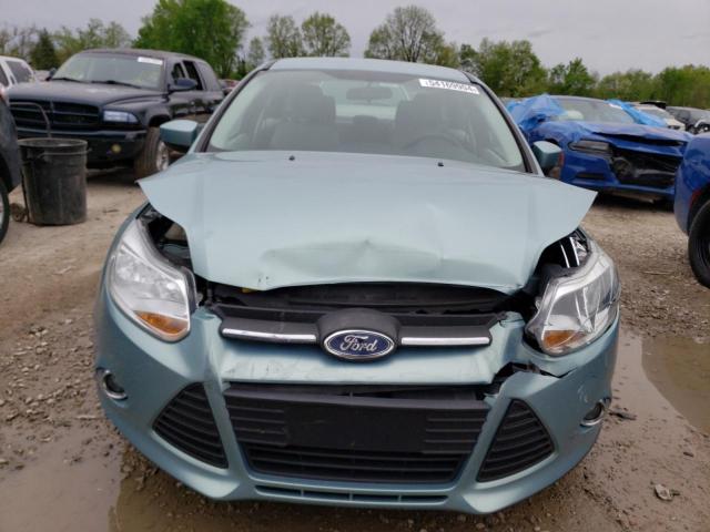 1FAHP3F25CL361001 - 2012 FORD FOCUS SE TURQUOISE photo 5