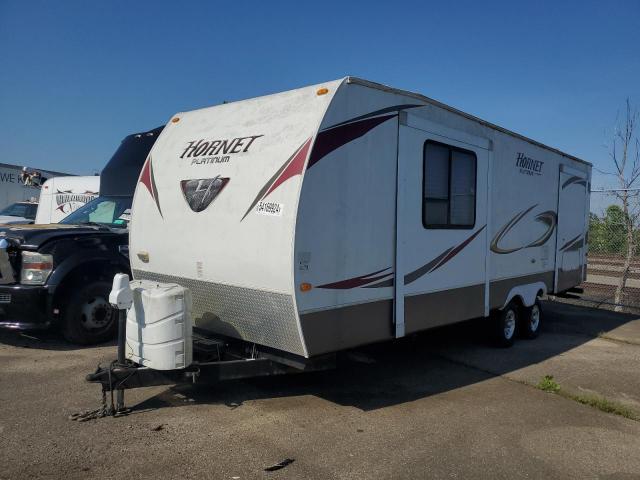 4YDT27F24C7200865 - 2012 KEYSTONE HORNET WHITE photo 2