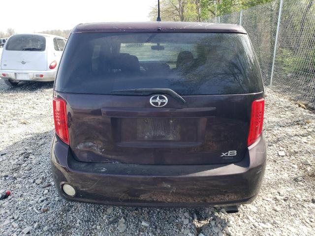 JTLZE4FE5A1106933 - 2010 TOYOTA SCION XB BURGUNDY photo 6