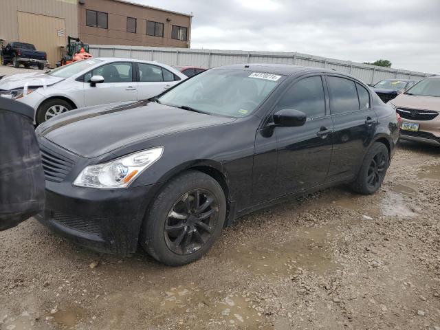 JNKCV61F89M050010 - 2009 INFINITI G37 BLACK photo 1