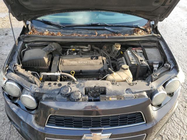 1G1JA6SH7E4209090 - 2014 CHEVROLET SONIC LS BROWN photo 11