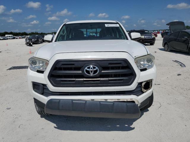 5TFAX5GN0GX062031 - 2016 TOYOTA TACOMA DOUBLE CAB WHITE photo 5