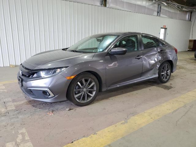 19XFC1F70KE209552 - 2019 HONDA CIVIC EXL GRAY photo 1
