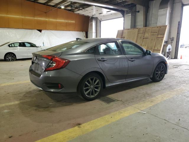 19XFC1F70KE209552 - 2019 HONDA CIVIC EXL GRAY photo 3