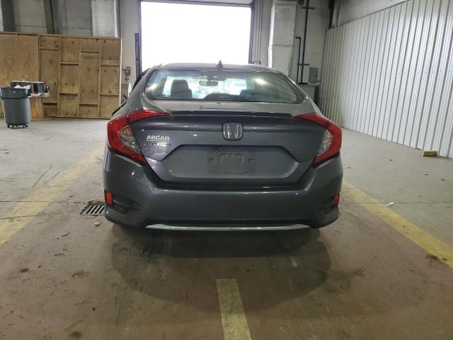 19XFC1F70KE209552 - 2019 HONDA CIVIC EXL GRAY photo 6