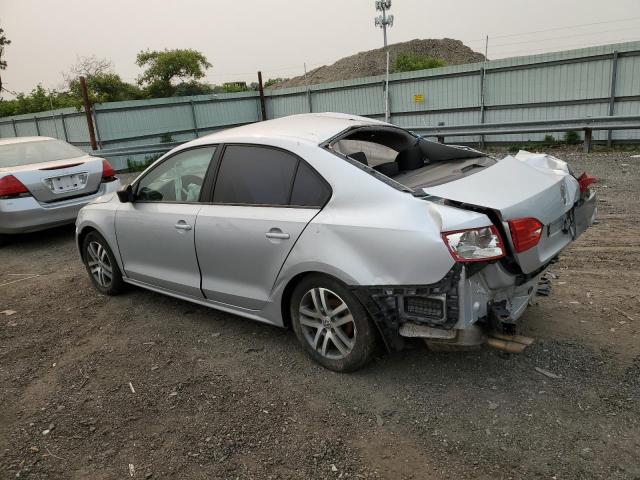 3VW2K7AJ8DM309279 - 2013 VOLKSWAGEN JETTA BASE Argent photo 2