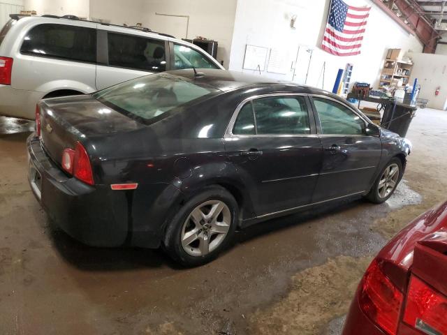 1G1ZC5EB4AF277523 - 2010 CHEVROLET MALIBU 1LT BLACK photo 3