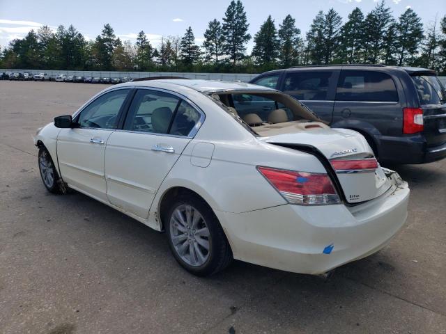 1HGCP3F84BA002744 - 2011 HONDA ACCORD EXL WHITE photo 2