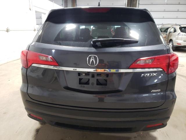 5J8TB4H5XDL009308 - 2013 ACURA RDX TECHNOLOGY SILVER photo 6